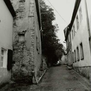 Jungferngasse. Blick nach Südwesten