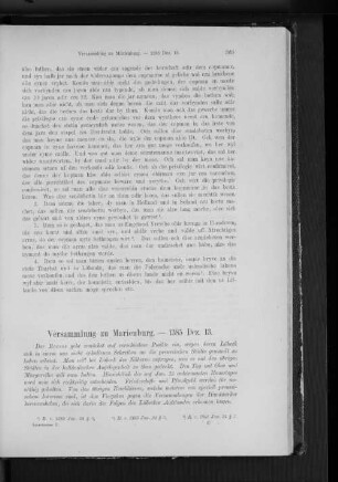 Versammlung zu Marienburg. - 1385 Dez. 13.