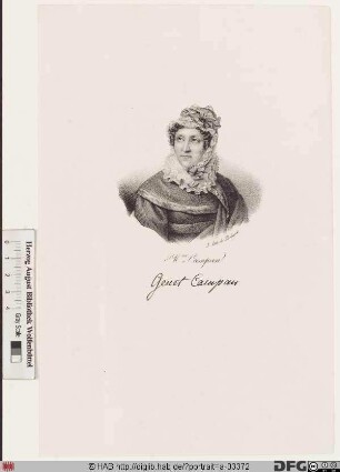 Bildnis Jeanne-Louise-Henriette Campan, geb. Genet