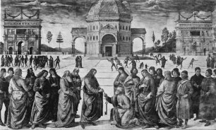 Die Schlüsselübergabe an Petrus