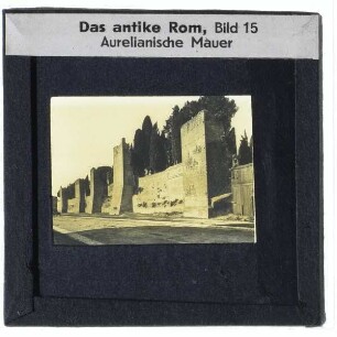 Rom, Aurelianische Mauern