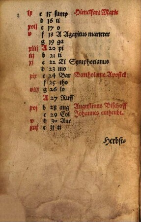 Betbüchlin mit dem Calender und Passional