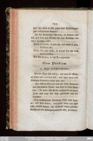 Vom Punktum.