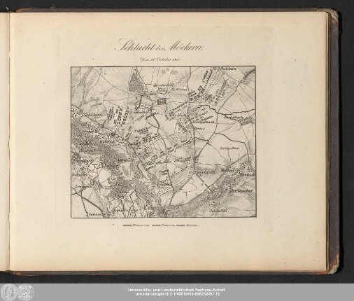 Schlacht bei Möckern. Den 16. October 1813.