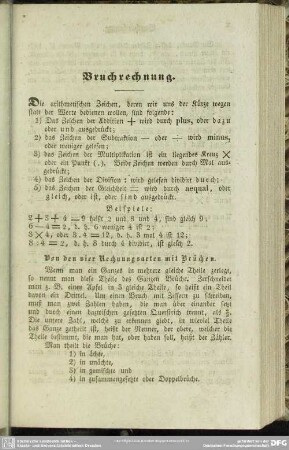 Bruchrechnung