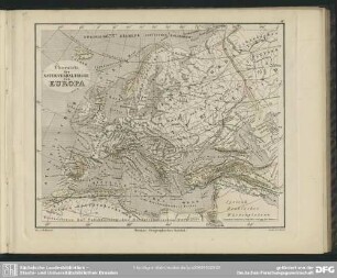 Übersicht der Natur-Verhältnisse von Europa