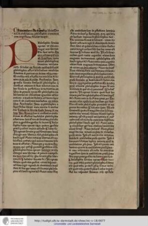 Sancti Thome de Aquino super libris Boecii de consolatione philosophie comentum cum expositione feliciter incipit.