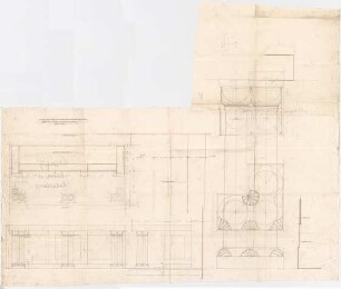 Thiersch, Friedrich von; Aschaffenburg; Kapuzinerkirche, Erweiterung - Mensa Hochaltar (Details)