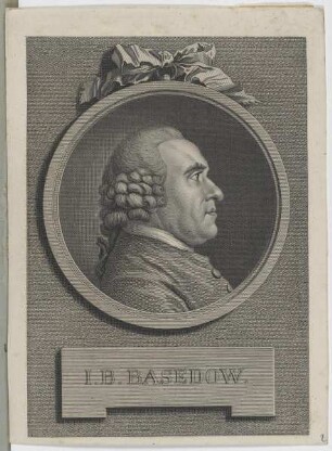 Bildnis des I. B. Basedow