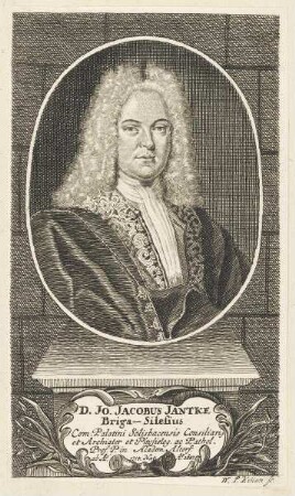 Bildnis des Jo. Jacobus Jantke