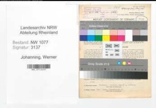 Entnazifizierung Werner Johanning , geb. 24.03.1916 (Polizist)