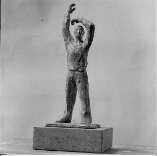 KZler (Häftling eines Konzentrationslagers) : KZler (Häftling eines Konzentrationslagers). Tonskizze (vor 1960; W. Arnold)