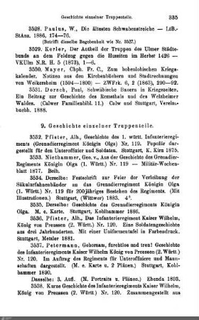 9. Geschichte einzelner Truppenteile