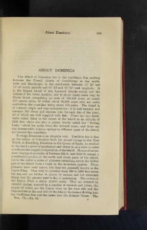 About Dominica.