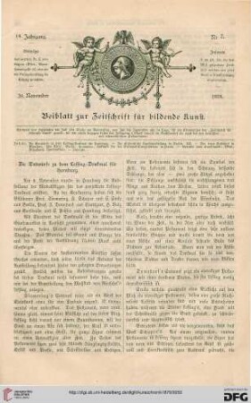Heft 7 (28. November 1878)