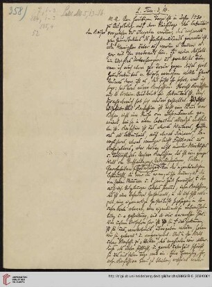 Heid. Hs. 3895 II B - 5,358: Nachlass Heinrich Bassermann, Sonn- und Feiertagspredigten: Predigt zu 2 Tim 3,14 (Sei treu deiner Konfession!)