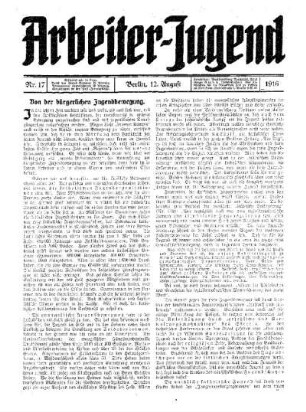 Von der bürgerlichen Jugendbewegung