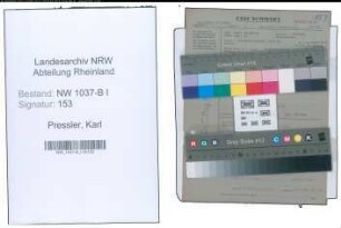 Entnazifizierung Karl Pressler , geb. 00.00.0000 (Schmied)