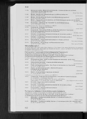 Fachsprache Italienisch (Unterrichtssprache Italienisch)