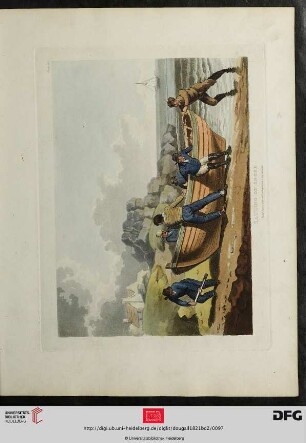 Plate 94 Hauling on Shore [(koloriert)]