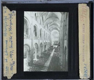 Caen, St-Étienne : Gewölbe, Obergeschoss, Blick nach Osten
