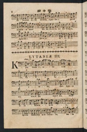 8-12, Lytaniae III.
