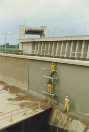 Betoninstandsetzung Schleuse Uelzen I/Elbe-Seitenkanal