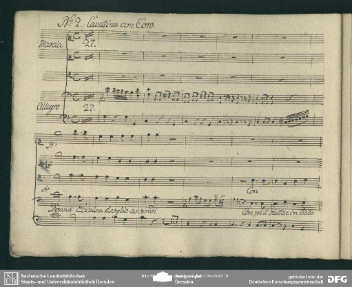 Cavatina con Coro: "Donna Ecelsa il soglio ascendi"