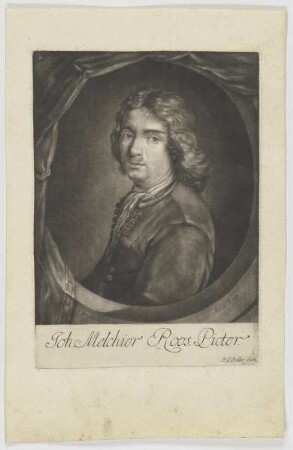 Bildnis des Joh. Melchior Roos