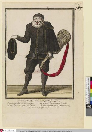 Scaramouche entrant au Theatre