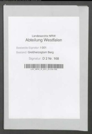 Die Schulden des adeligen Damenstifts Fröndenberg