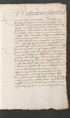 Brief an den Vikar der Domkirche zu Münster Heinrich Berstraten, Iburg 29.3.1548