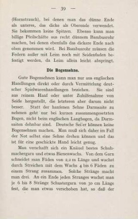 39-45, Die Bogensehne