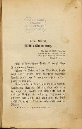 Frieden im Kriege : Humoristischer Soldaten-Roman von A[dolf] von Winterfeld, 1