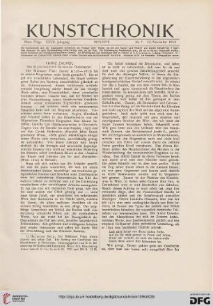 Heft 7 (12. November 1915)