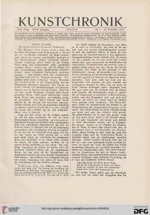 Heft 7 (12. November 1915)
