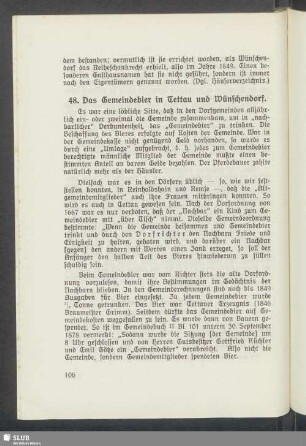 48. Das Gemeindebier in Tettau und Wünschendorf