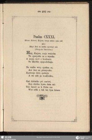 [Psalm CXXXI - CXL]