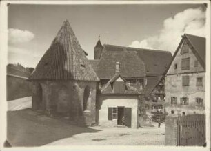 Dinkelsbühl. Ehemalige Dreikönigskapelle (heute Kriegergedächtnis-Kapelle)