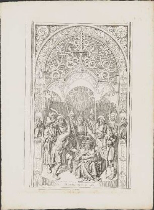 Lithographie: St. Matthaei Cap: 27. v. 29- No. 8