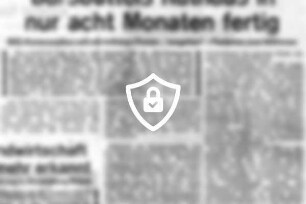 Barsbüttels Rathaus in nur acht Monaten fertig