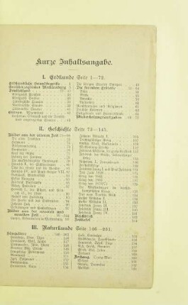 Kurze Inhaltsangabe