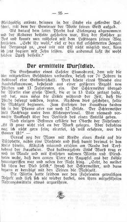 Der ermittelte Wurstdieb.