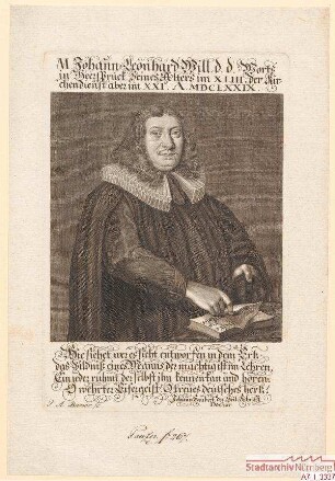 Johann Leonhard Will, Pfarrer in Hersbruck