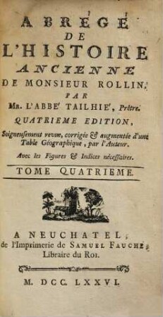 Abrégé de l'histoire ancienne, T. 4