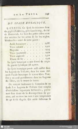 Du Spath Boracique