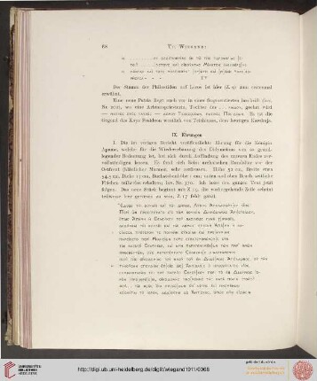 IX. Ehrungen