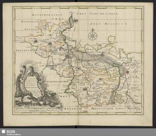 Accurate Geometrischer General Ris Des Stifftes Merseburg