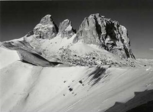 Die SLangkofelgruppe in den Dolomiten