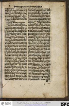 Sequuntur miracula de conceptione beatissime virginis Marie.